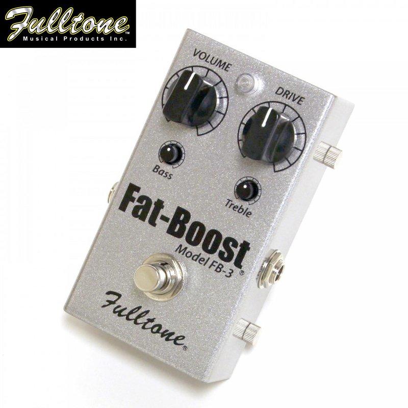 小叮噹的店】00047 Fulltone Fat-Boost FB-3 Effect Pedal 失真單塊