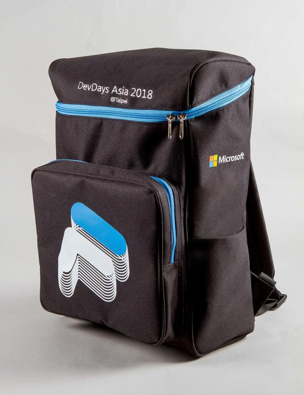 [已售出]Microsoft x FILA 聯名紀念款潮包 運動背包 筆電包 微軟 DevDays Asia 2018
