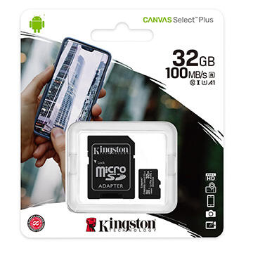 [信達電腦] Kingston 金士頓 32GB 記憶卡 MicroSDHC UHS U1 100M/s 32G記憶卡