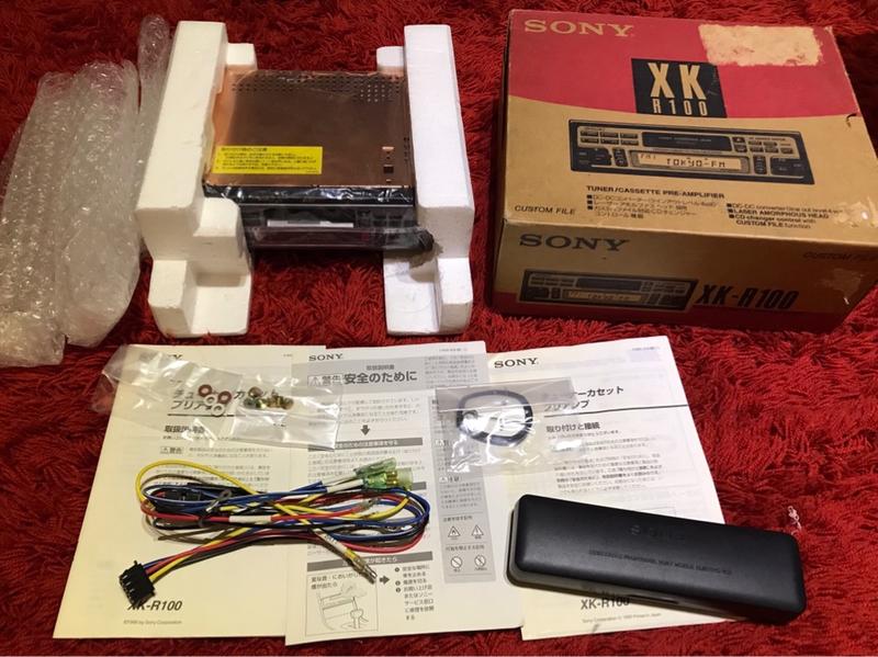 当時物！ SONY XK-R100 & はめ込める CDX-T66 展示品