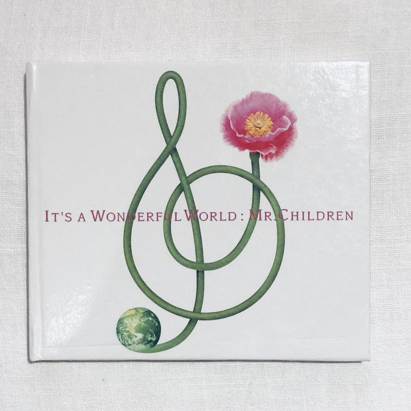 日版 Mr. children 小孩先生 It's a wonderful world 專輯 CD