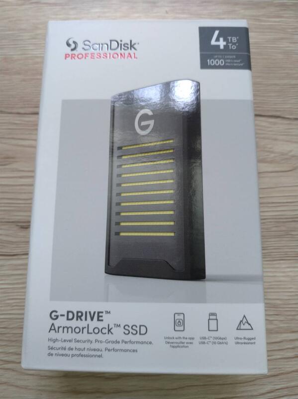 SanDisk Professional G-DRIVE™ ArmorLock™ SSD 4TB 加密固態硬碟