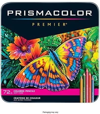 [現貨]新品優惠 美國 Prismacolor Premier 36色 72色 頂級油性色鉛筆 軟芯 全新包裝 鐵盒