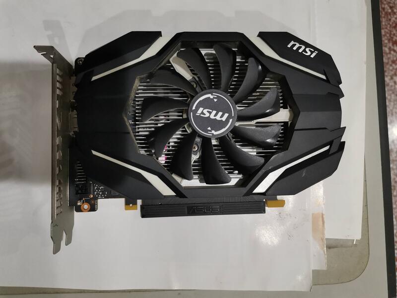 非礦卡) 微星MSI GeForce GTX 1050 Ti 4G OC 良品只售1200元| 露天市集