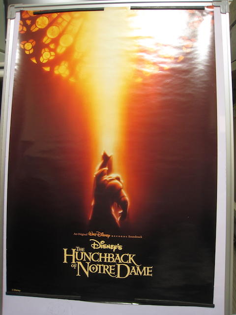 The Hunchback of Notre Dame 鐘樓怪人電影原聲帶 海報(Disney 1996)