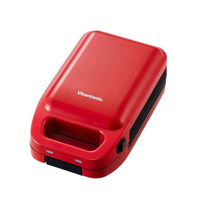 Vitantonio 厚燒熱壓三明治機 (番茄紅) VHS-10B-TM