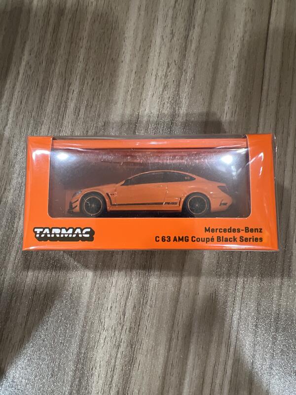 Boss 拍賣 Tarmac Works 1/64 M-Benz C63 AMG Coupé 橘