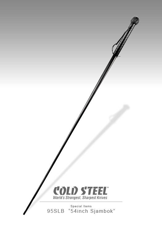 【angel 精品館 】COLE STEEL SJAMBOK 54 BLACK塑鋼鞭 / 黑95SLB