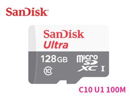 「阿秒市集」Sandisk Ultra microSD TF 128G 100M C10 記憶卡無轉卡