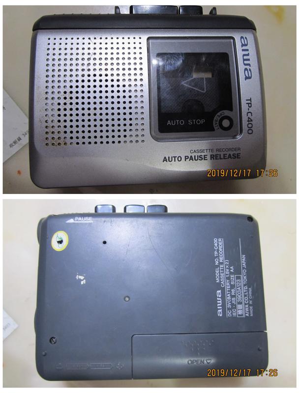 愛華 TPC400  Panasonic RQ-L10  RQ-A320A  卡式錄放音機 隨身聽
