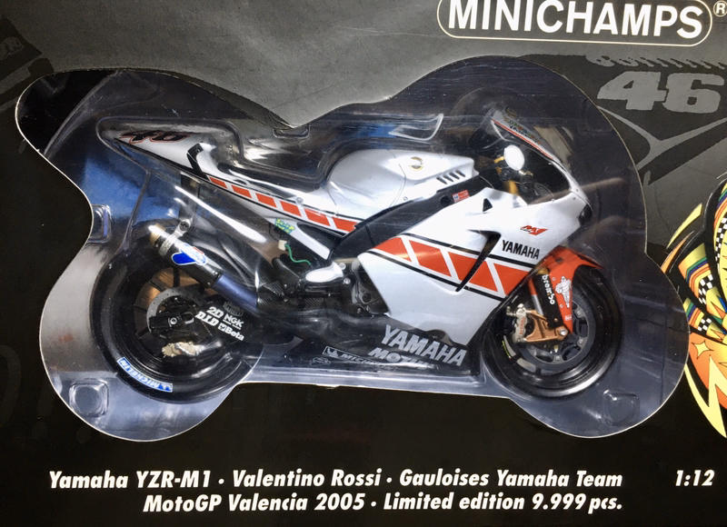 現貨］Minichamps 1/12 YZR-M1 Gauloises Yamaha Team MotoGP 2005 