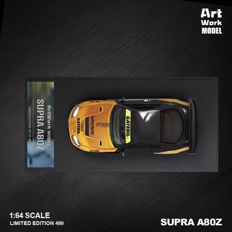ArtWork 1:64 Supra A80Z Gatebil 塗裝牛魔王限量人偶版街車| 露天市集