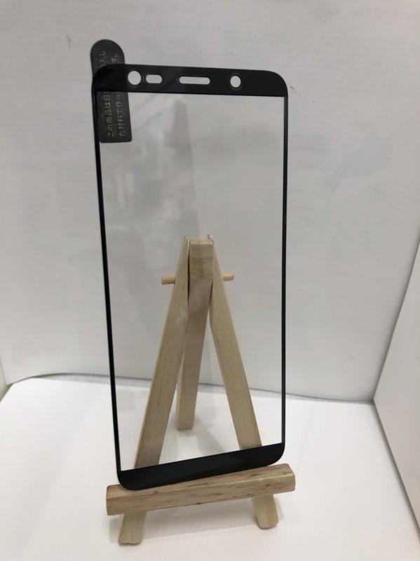 【ACEICE滿膠2.5D】Samsung Galaxy J6/5.6吋 亮面黑 疏油疏水 滿版滿膠 全屏 鋼化玻璃9H