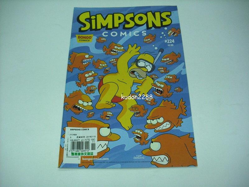 SIMPSONS COMICS #224 美國原版漫畫