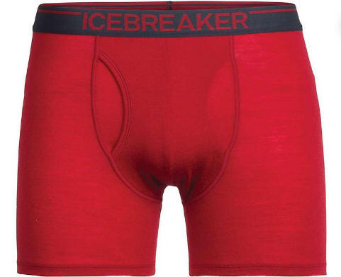 (山屋LAB) 男用高質感羊毛內褲 Icebreaker Anatomica Boxer Boxer (S)