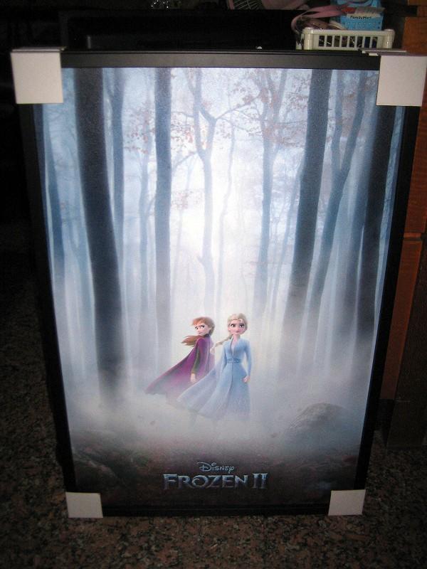 特價【英國進口迪士尼海報】冰雪奇緣2 Frozen 2 (Woods) (壓版鑽石膜+原木框)