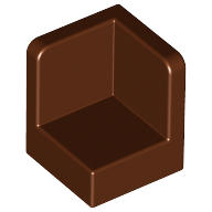 全新LEGO樂高轉角壁板 6231 4645400 紅棕色 anel 1x1x1 Corner G16