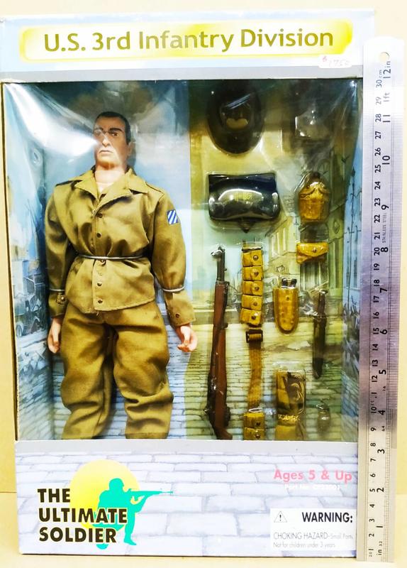 WWII 二戰 美軍 3rd lnfantry division  第3 步兵師  精裝 12吋 人形 玩偶 公仔