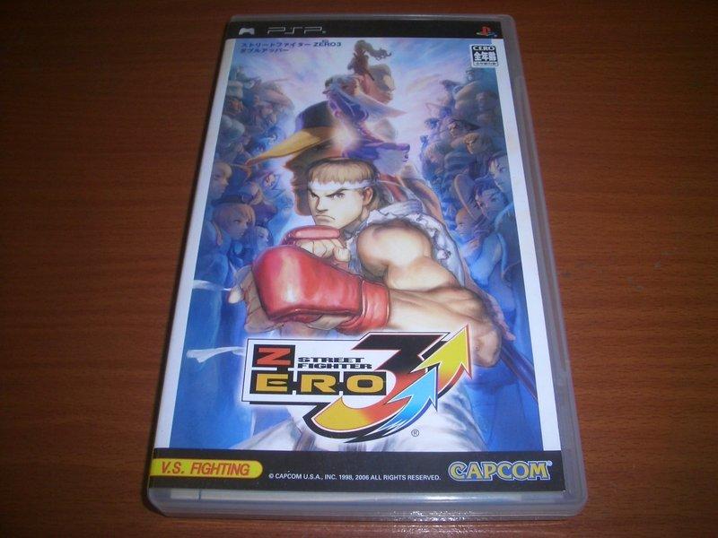 PSP 快打旋風ZERO3 STREET FIGHTER ZERO 3↑↑ 日本初回版| 露天市集