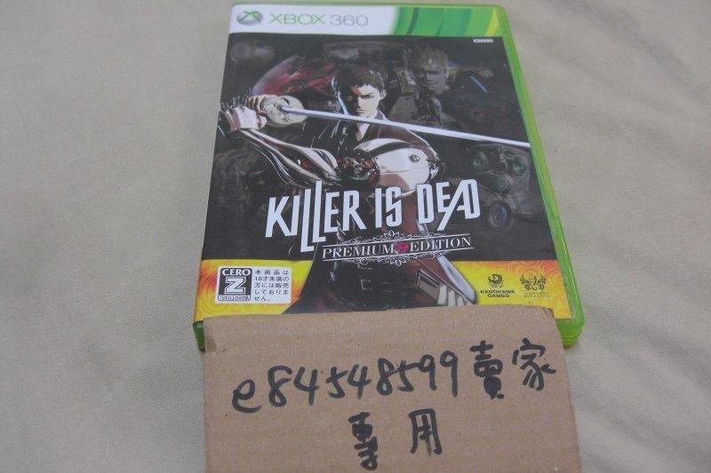 XBOX360 X360 殺手已死殺手輓歌初回版附音樂CD KILLER is DEAD 純日版
