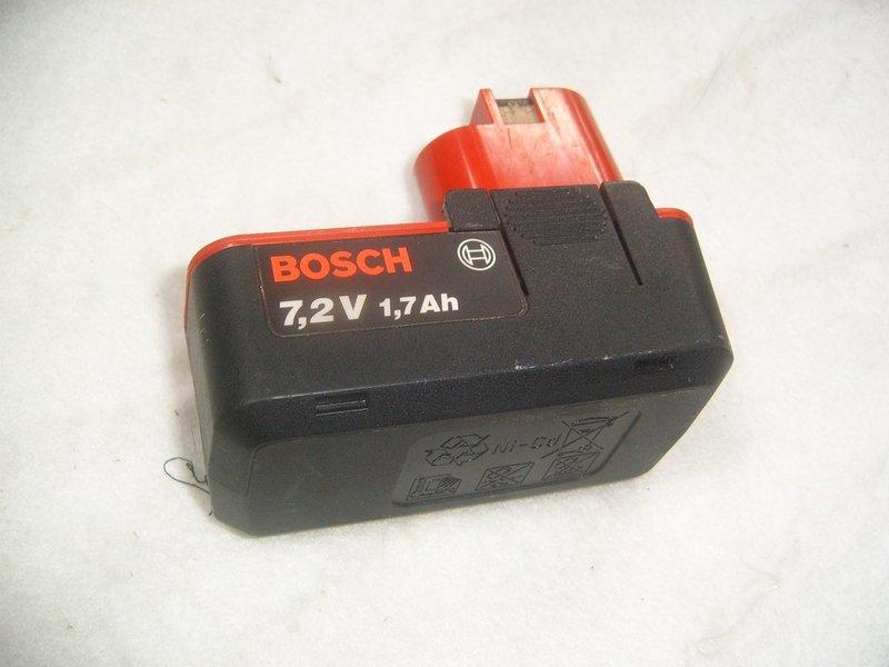 BOSCH 充電 電鑽 起子機 7.2V用,單售電池(原廠強力型)
