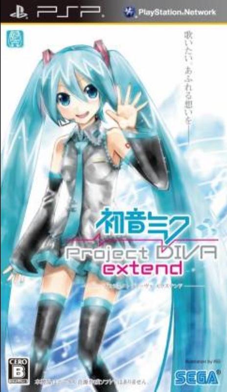 PSP 初音 Diva 名伶計畫Extend Extend.盒損. 日本版 日版 請參閱關於我