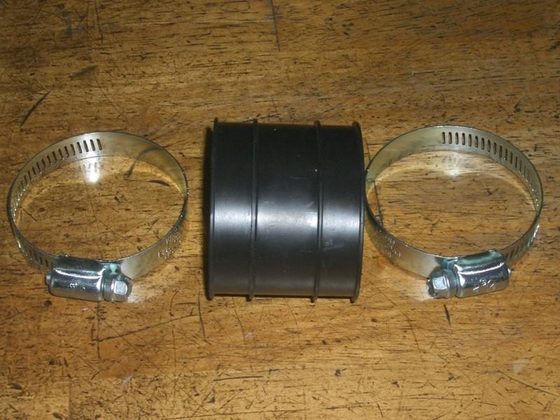 CVK 36 可用 52mm 大肥腸 化油器端 加順進氣流量橡膠接頭(含束環X2)