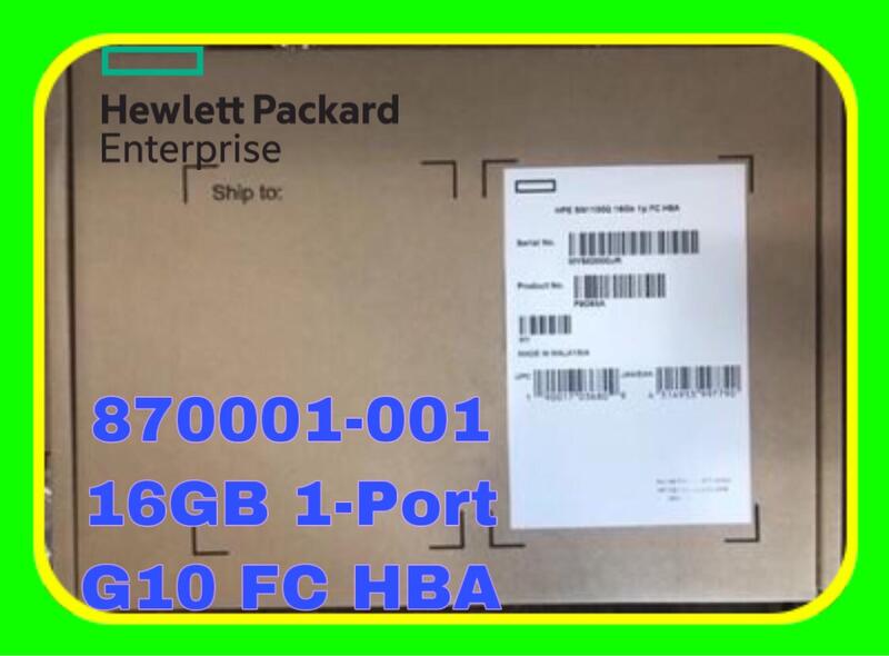 全新盒裝 HPE SN1200E 16GB 1-Port FC HBA 直通卡 Q0L13A 870001-001