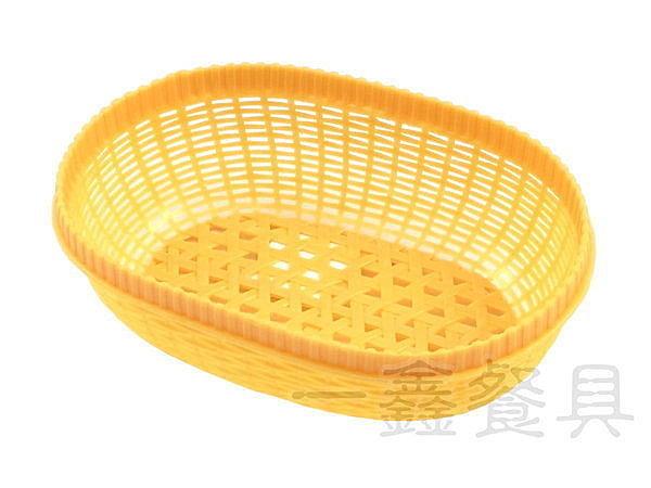 一鑫餐具【塑膠麵包籃】牛排鐵盤麵包籃餐包籃水果籃餐包籃西式餐包籃