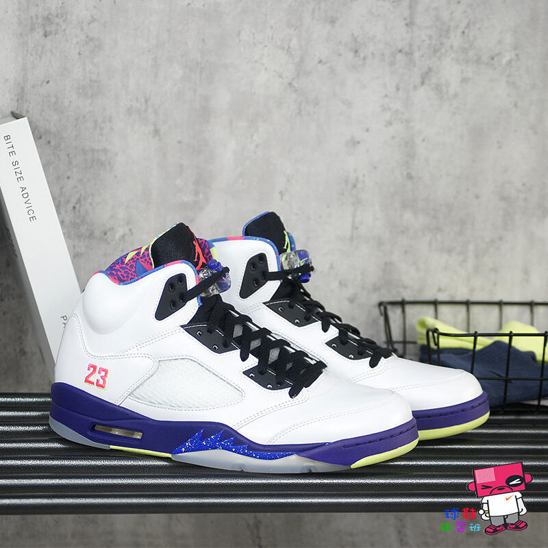 球鞋補習班NIKE AIR JORDAN 5 ALTERNATE BEL AIR 鴛鴦螢光彩虹DB3335