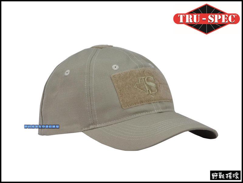 【野戰搖滾-生存遊戲】美國 TRU-SPEC 傭兵戰術棒球帽、小帽【卡其色】戰術帽軍帽網帽特警勤務帽迷彩帽