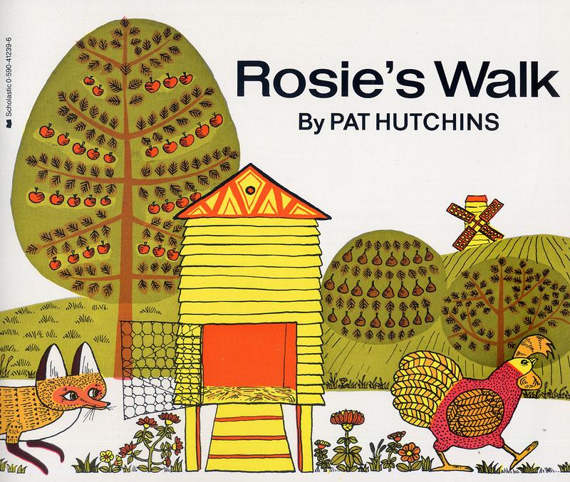 ＊小貝比的家＊ROSIE'S WALK (母雞蘿絲去散步)【廖彩杏有聲書單】/平裝/3~6歲/幽默/PART1.xis