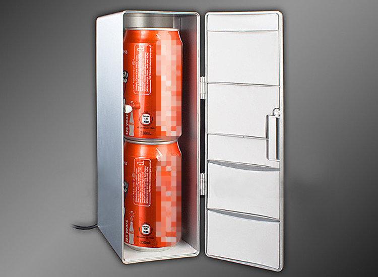 【現貨*當日即發】60台灣保固冷熱兩用 usb小冰箱 大號冰箱 迷你USB冰箱 保冷/保熱 冬夏季可用