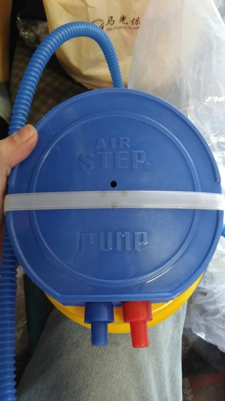 【吉兒二手商店】AIR STEP PUMP 方便攜帶式腳踏打氣筒 特惠價80元