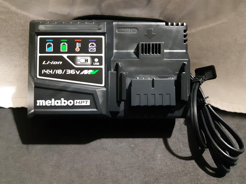 日立HIKOKI Metabo 旗艦版急速充電器UC18YSL3 USB接口可充14.4V-36V