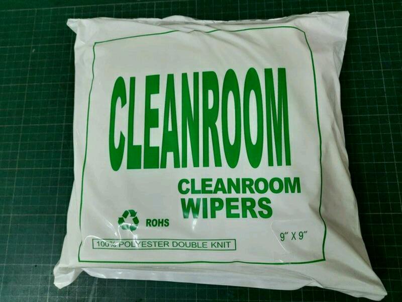 無塵室擦拭布 無塵布CLEAN ROOM WIPERS 真空包裝 (150片/包, 9英吋*9英吋) W-3008
