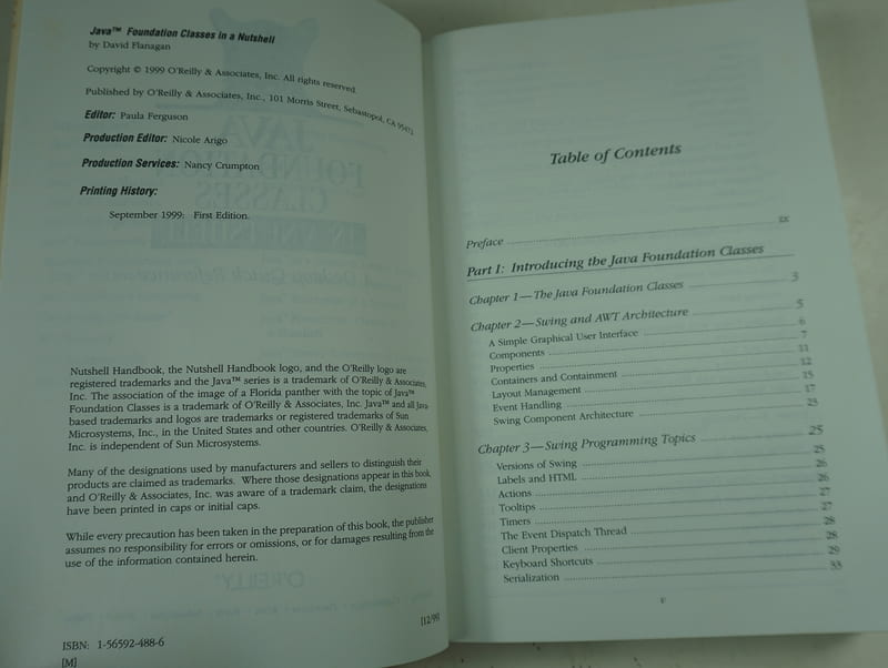 【考試院二手書】《Java Foundation Classes in A Nutshell》│七成新(22Z56) | 露天市集 | 全台最 ...