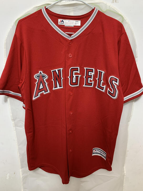 洛杉磯天使隊 Mike Trout 楚奧特 Majestic球迷版棒球衣 MLB美國職棒大聯盟