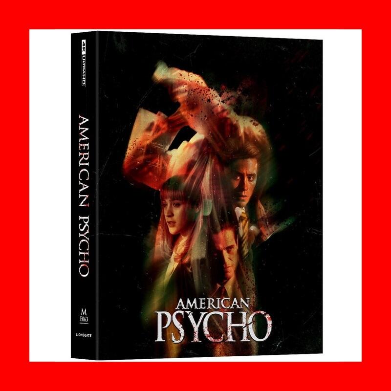 【AV達人】【4K UHD】美國殺人魔4K UHD+BD 雙面幻彩盒限量鐵盒版B款American Psycho