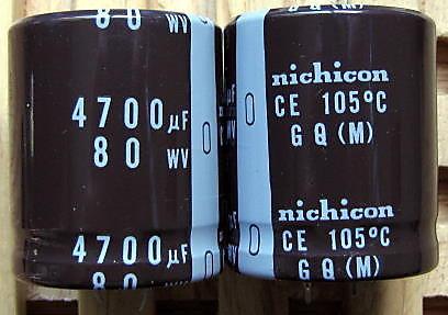 C176 全新 Nichicon 4700uF 80V 高級電解電容