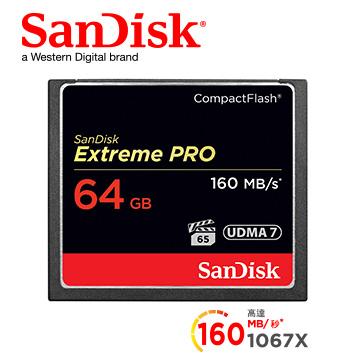 《SUNLINK》◎公司貨 終身保固◎SanDisk Extreme Pro CF 64G / 64GB 1067X