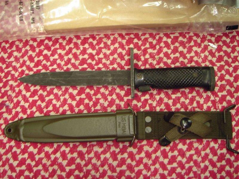 (預訂) 封存品 真品 美造M6 Bayonet M14步槍用刺刀組(國造57式 五七 M14 GBB WE 越戰) | 露天市集 | 全台最 ...