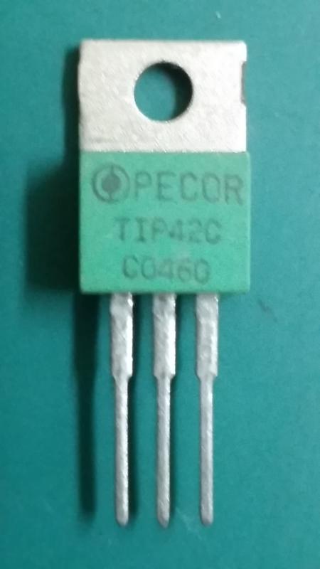 絕版 PECOR(統一) TIP42C 10個價  -100V -6A 65W PNP TR_TO-220