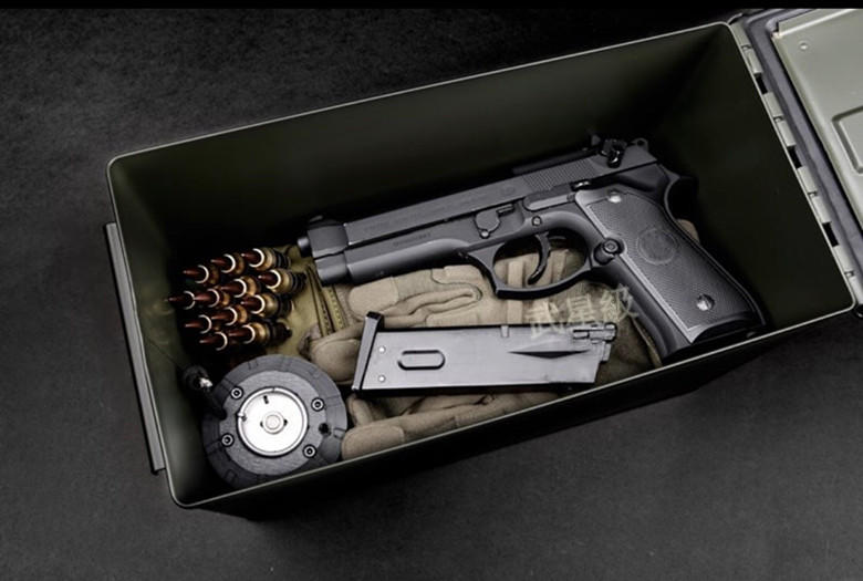 台南 武星級 真品 M2A1 彈藥箱(7.62mm5.56mm美軍子彈箱槍箱槍盒工具箱防潮箱置物收納盒電池手提箱保險箱