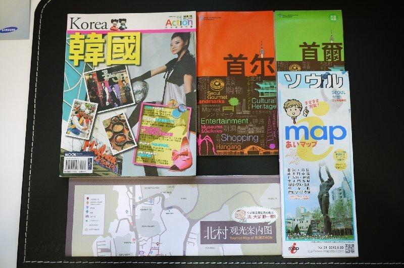 二手（韓國）(MOOK自遊自在Action.006)墨刻出版 附贈4本小冊子 韓國首爾自由行 降價