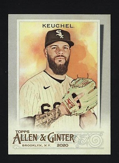 2020 Topps Allen and Ginter #179 Dallas Keuchel - Chicago White Sox 