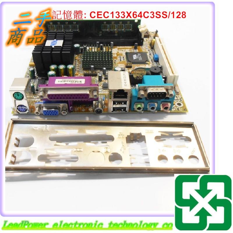 【力寶3C】主機板 Mini ITX  EPIA-5000A VIA C3 533MHz 記憶體:128M/MB666