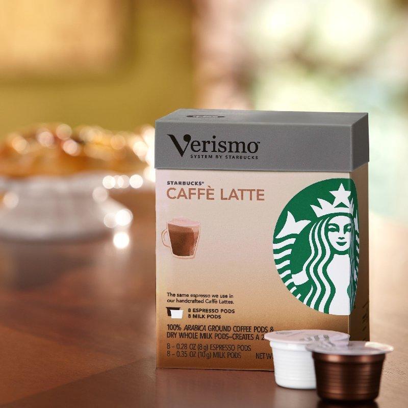 【Sunny Buy】◎預購◎星巴克單杯膠囊咖啡機專用膠囊 StarbucksVerismo&#x02122; Caffe Latte Pods拿鐵口味