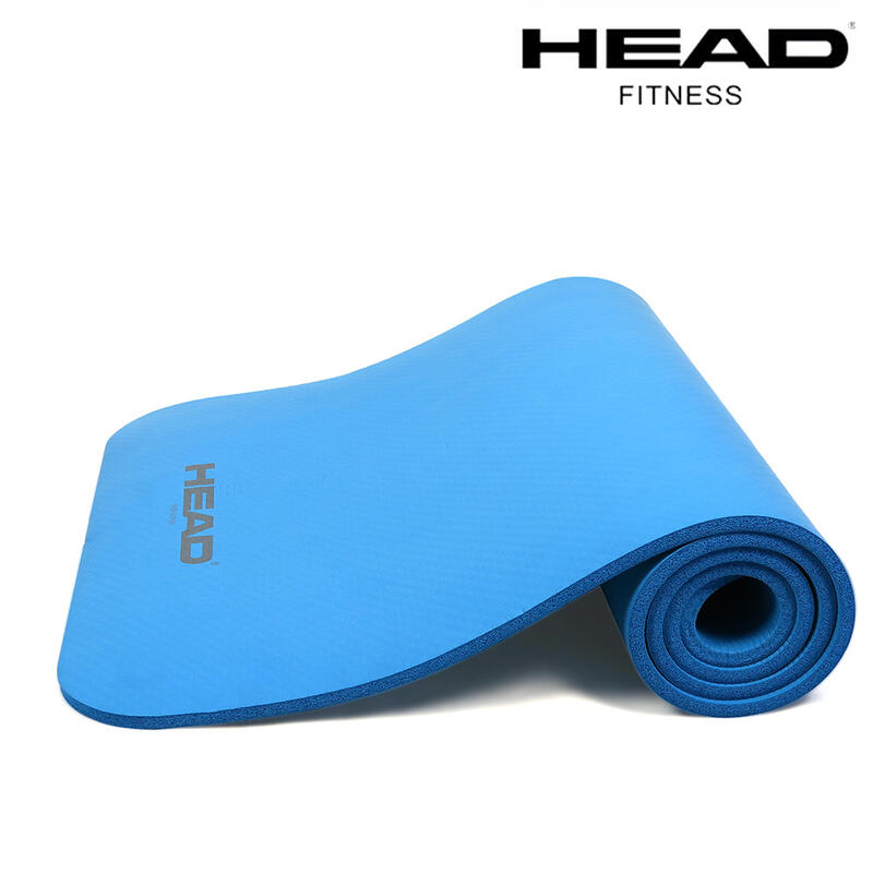 HEAD海德 專業瑜珈墊/運動墊(藍)-10mm WELLCOME好吉康