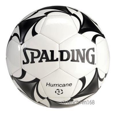 SPALDING斯伯丁足球 /TPU+EVA合成皮足球 (白黑) 5號成人 / SPA64718 (贈球針+球網)